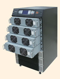 Модульность – характерная черта современных ИБП, таких как устройства серии NH plus фирмы Delta Power Systems