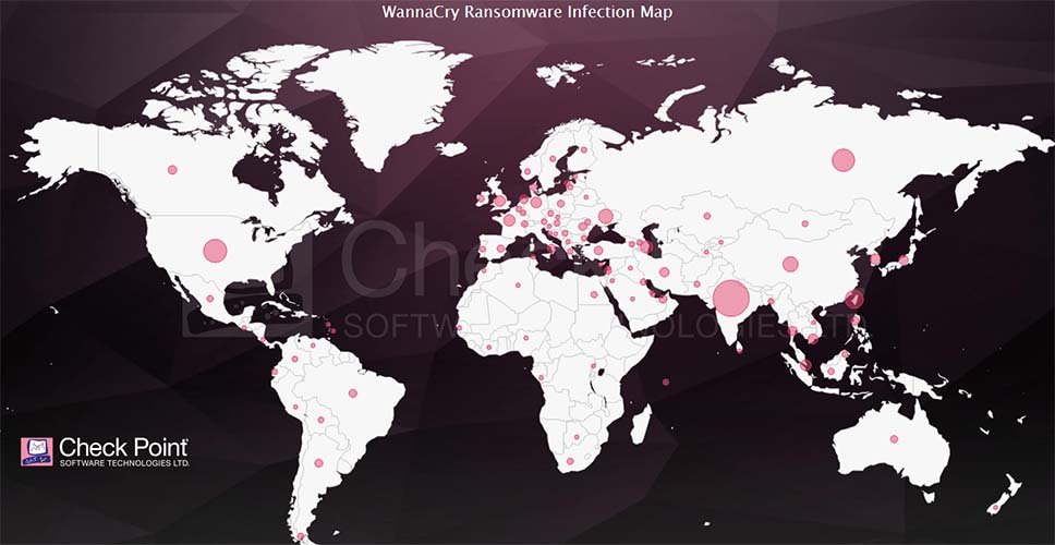 WannaCry особенно активен в Индии, США и России