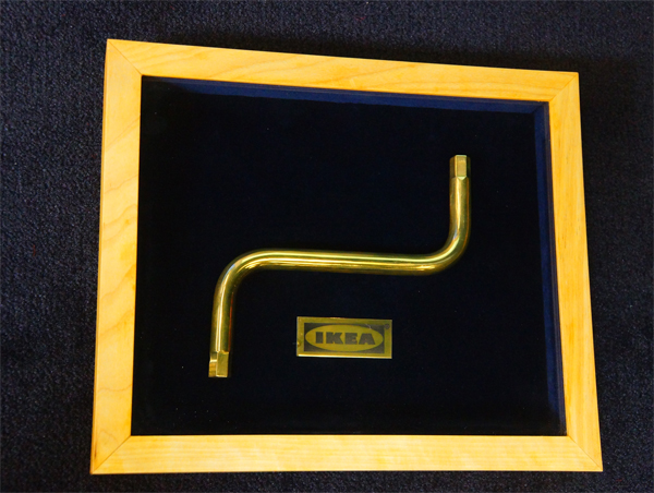 Шестигранный ключ - фирменный знак компании IKEA