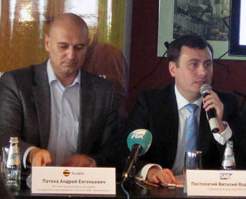 Андрей Патока (слева) и Виталий Постолатий (справа)