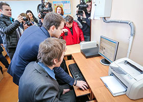 Урок информатики для школьников, 17 февраля 2015, Михайловское