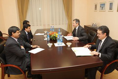 30 января состоялась встреча министра Л.Д. Реймана c Чрезвычайным и Полномочным Послом Индии в РФ г-м Прабхатом Шуклой