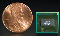 Intel представила новые данные о процессоре Silverthorne