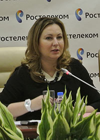 Ларисы Ткачук, старший вице-президент – коммерческий директор «Ростелекома» 