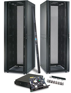 Рис. 1. Комплект ISX ServerRoom Pro 3000