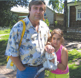 А фотограф - мама...