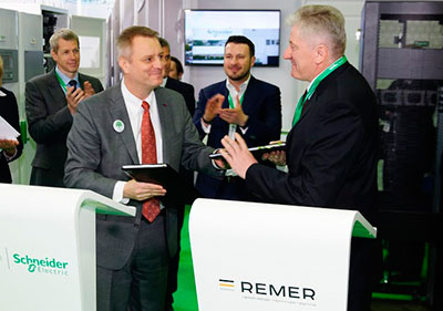 Подписание соглашения Schneider Electric и Remer Production Group