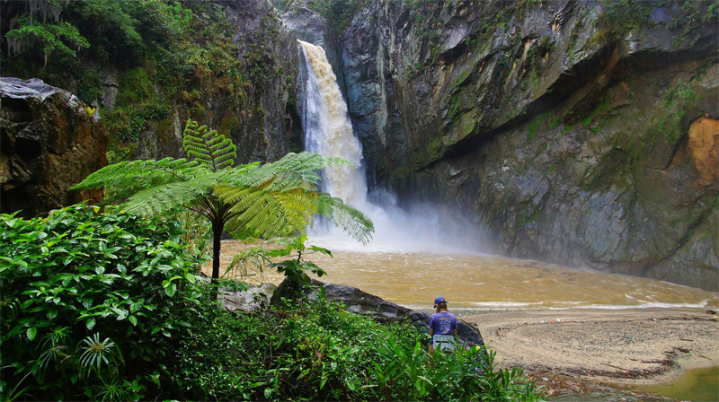 Водопад Jimenoa 