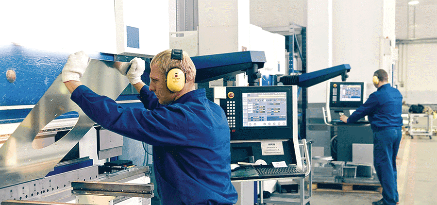 На производстве оборудования NED