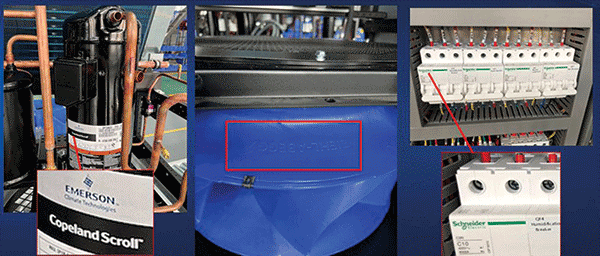 В климатической технике для ЦОДов китайские производители предпочитают использовать европейские комплектующие