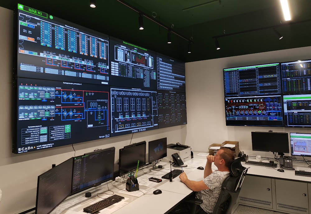 В диспетчерской DCN1